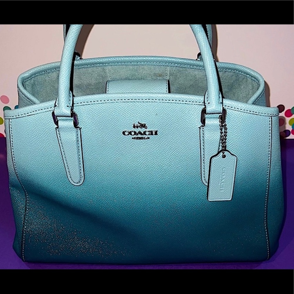 Ombré Coach handbag